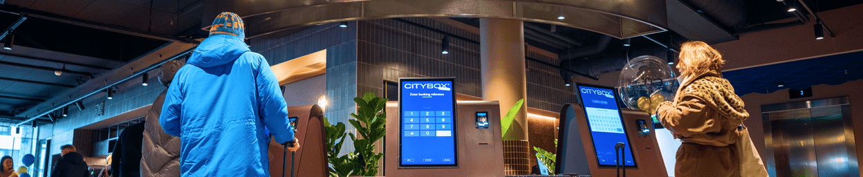 Touchscreens for self-service kiosks