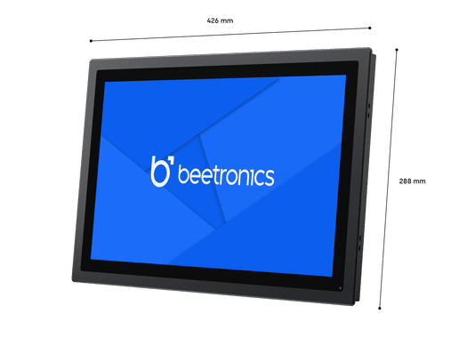 17 inch touchscreen metal (high brightness)